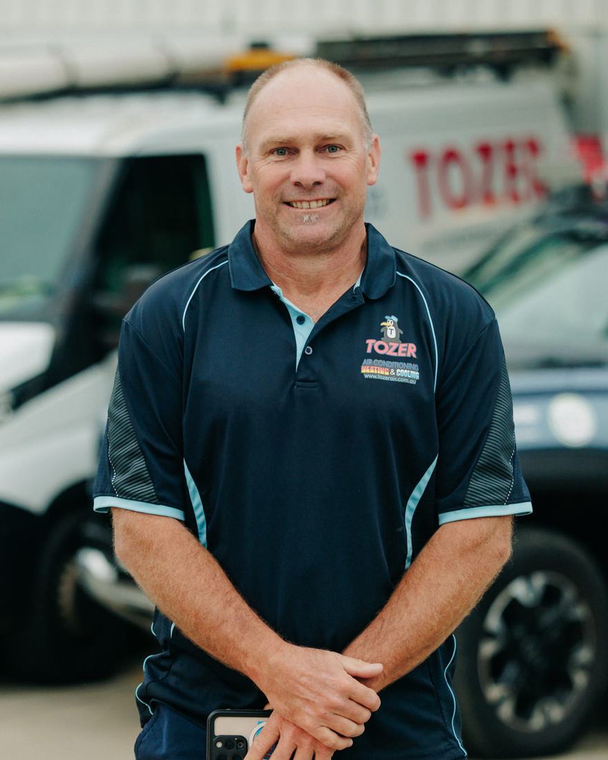 Drew Stephens, co-owner of TOZER Air Conditioning